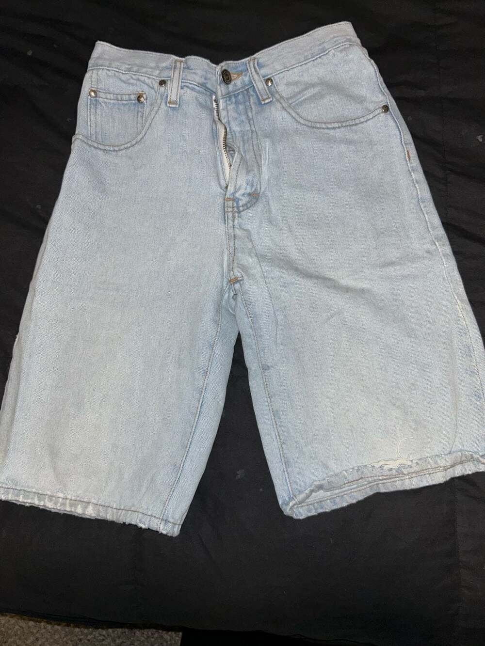 Unionbay Denim Shorts Size 12 Light Wash Vintage Jorts